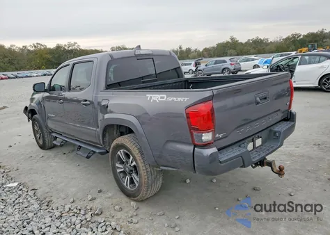 2019 Toyota Tacoma Double Cab from USA, damaged, VIN 5TFAZ5CN3KX075297